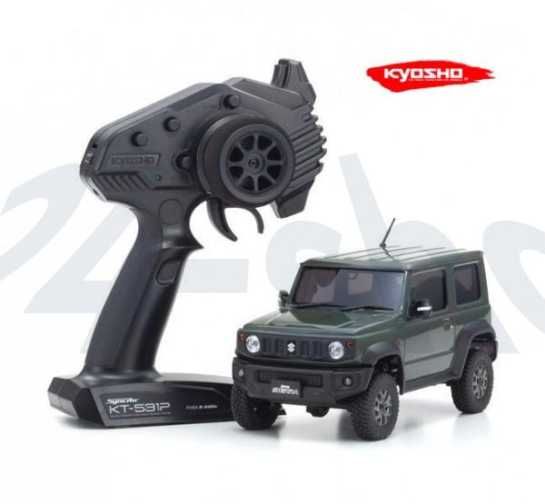 kyosho |Mini-Z Crawler | MX-01 Suzuki Jimny Sierra Jungle Green | K.32523GR