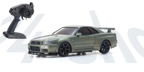 Mini-Z AWD NISSAN SKYLINE GT-R R34 V.specⅡ Nur Millennium Jade (MA-020/KT531P) | K.32624MJ