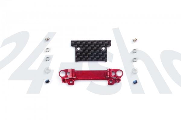 Mpower | Mini-Z Tuning | Alu Front Lower Wishbone Set (MA-030/F, Narrow, Red) | MAP053NR