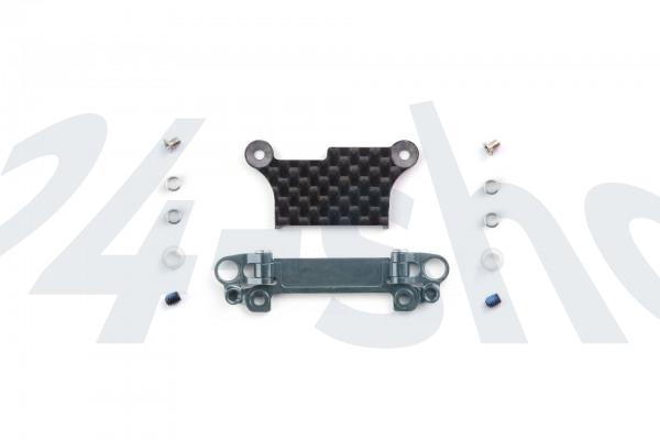 Mpower | Mini-Z Tuning | Alu Front Lower Wishbone Set (MA-020, Narrow, Gunmetal) | MAP052NU