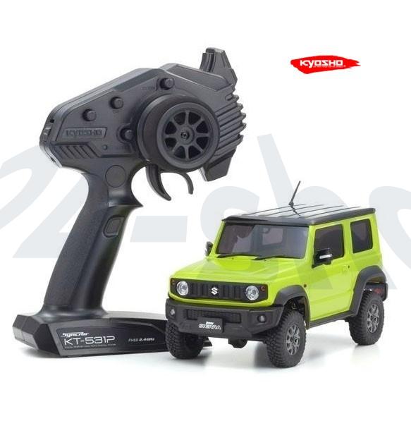 Mini-Z 4X4 MX-01 Suzuki Jimny Sierra Kinetic Yellow (KT531P)