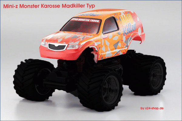 Monster Karosserie 1:24 Madkiller T2 Sonderpreis!! MMB-02-T2