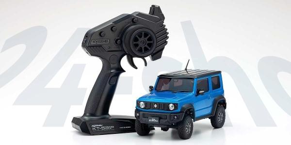 kyosho |Mini-Z Crawler | MX-01 Suzuki Jimny Sierra Brisk Blue | K.32523MB