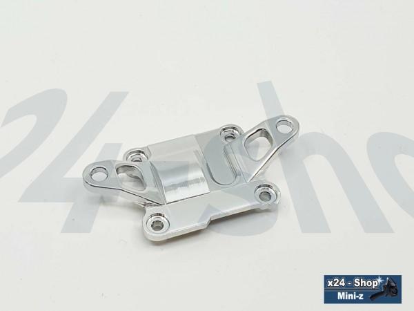 Alu Front Bracket silber für Mini-Z AWD tc10902s