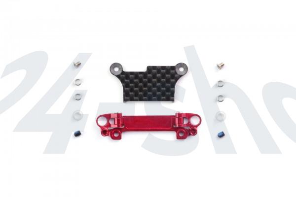 Mpower | Mini-Z Tuning | Alu Front Lower Wishbone Set (MA-020, Narrow, Red) | MAP052NR