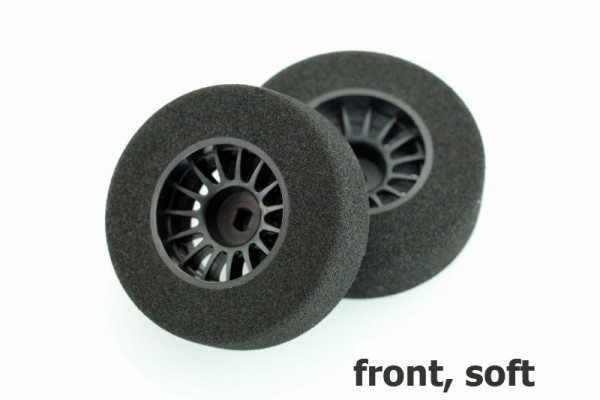 Felge+ Reifen rear Mini-z Buggy MB-010 XP-MB-F-S