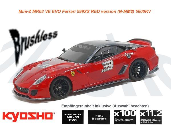 kyosho | Mini-Z MR03 EVO Ferrari 599xx | K.32794