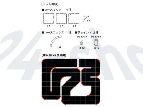 Rennbahnset Mini-z Urethane 50 Kurven 87051-02