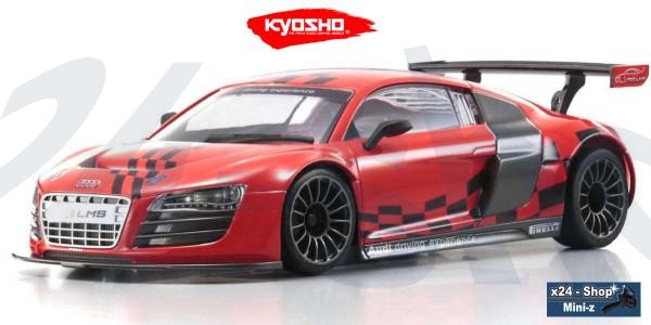 Kyosho | Karosserie Mini-z Audi R8 LMS Driving Experience 2010 | MZP239SR