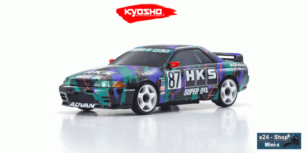 Karosserie Mini-z AWD Nissan HKS Skyline (R32 GT-R) 1993 No.87