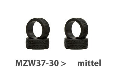 Reifen Mini-z Radial, 8,5mm (4) MZW37-30
