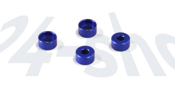 Kyosho Distanzringe für MZW418 MR03 2.5mm (4) Blau MZW418-25