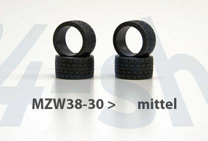 Reifen Mini-z Radial, 11mm (4) mzw38-30