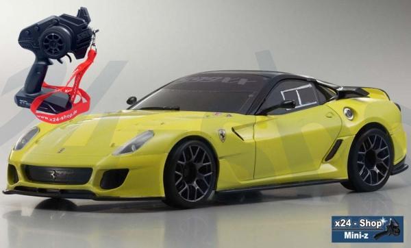 Mini-z RWD Ferrari 599XX yellow (W-MM/KT531P) | RWD227Y