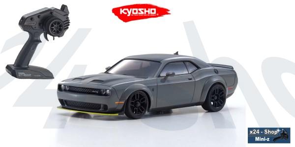 Kyosho | Mini-Z AWD | Dodge Challenger SRT Hellcat Redeye - destroyer gray (MA-020/KT531P) | 32621G