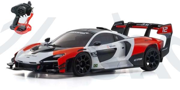 Mini-z RWD McLaren Senna GTR white-red (W-MM/KT531P) | 32340WR