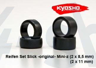 Mini-z Reifen Set original Slick 8.5mm