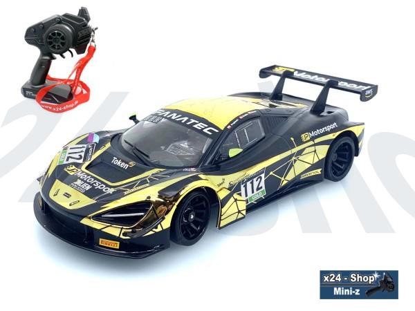 Mini-z RWD McLaren 720S GT3 No.112 - Limited x24-shop Edition (W-LM/KT531P) | x24McL112