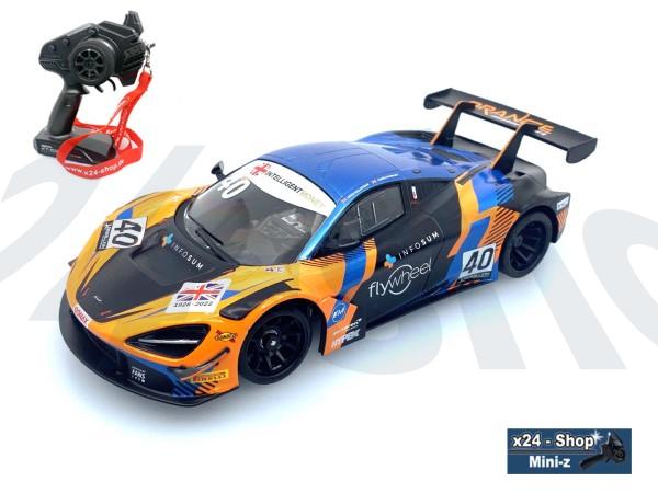 Mini-z RWD McLaren 720S GT3 No.40 - Limited x24-shop Edition (W-LM/KT531P) | x24McL40