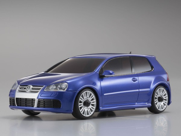 Karosserie Mini-z AWD VW Golf R32, blau mzx407-MB