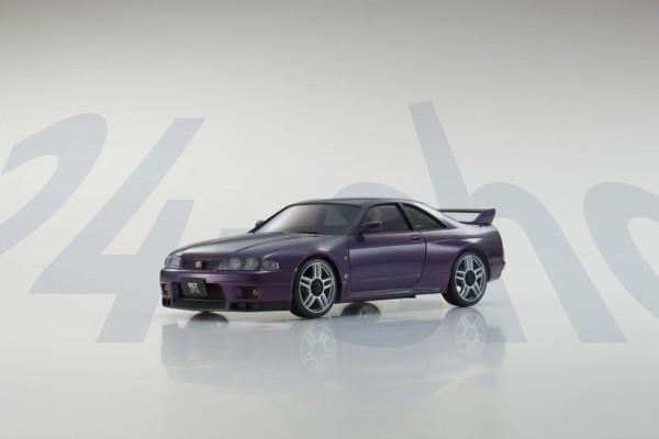 K.MZP438PU AUTOSCALE NISSAN SKYLINE GTR R33 V-SPEC PURPLE MA-020 