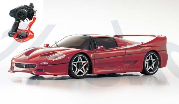 Mini-z RWD Ferrari F50 Red Version inkl. Gyro - x24-shop.de-Edition (W-RM/KT531P) | RWD341R