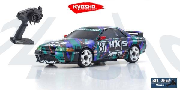 Mini-Z AWD Nissan Skyline GT-R R32 HKS (MA-020/KT531P) | K.32618HK