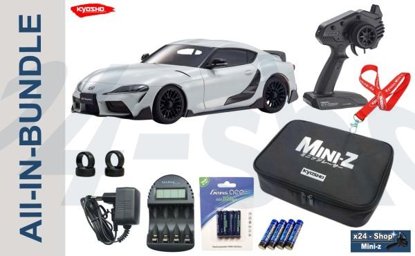 ALL-IN-BUNDLE Mini-Z AWD TOYOTA GR SUPRA | 32626W_x24AIB