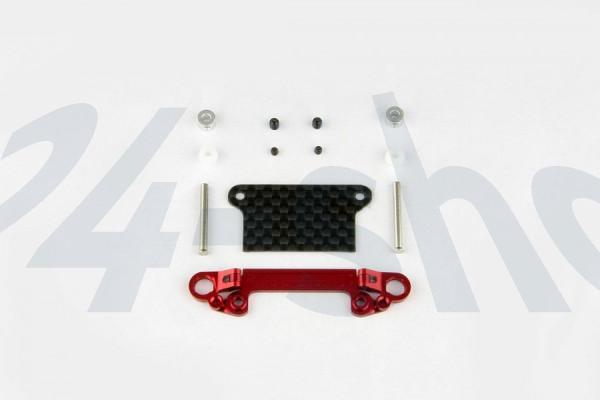 Alu Front Lower Wishbone Set - Querlenker (MR-03, Wide, Red)