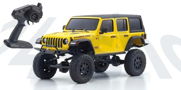 Kyosho | Mini-Z Crawler | MX-01 | Jeep Wrangler Rubicon Hellayella | K.32521Y