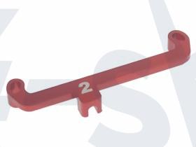 Front Steering Linkage 2 Degree-red tc10922