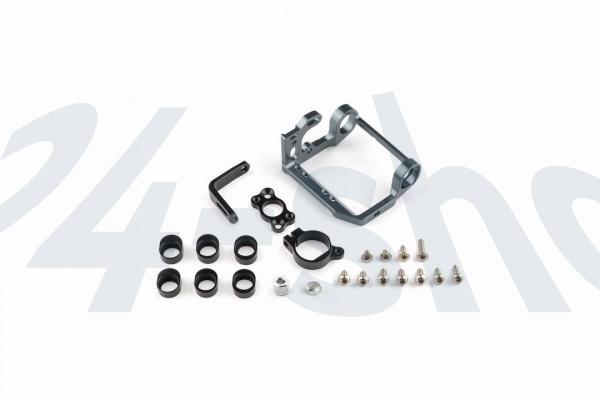 Mpower | Mini-Z Tuning | Alu Motor Mount Set/MM (Gunmetal) | MRP100MU