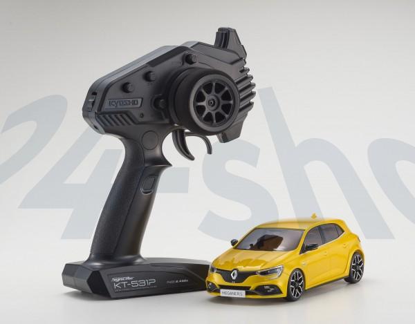 Mini-Z FWD RENAULT MEGANE RS SIRIUS YELLOW (MA-03F/KT531P)