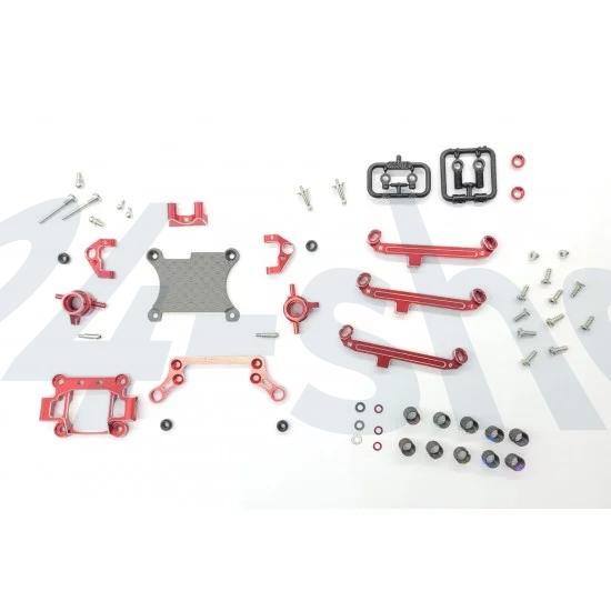 X-Power | Mini-Z Tuning | Front Suspension Set (Wide) for Mini Z AWD MA020 | XP-AWD-FSSW