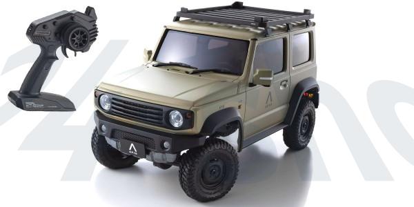 Kyosho | Mini-Z Crawler | MX-01 | Suzuki Jimny Sierra APIO JIMNY TS4 Khaki | K.32525K