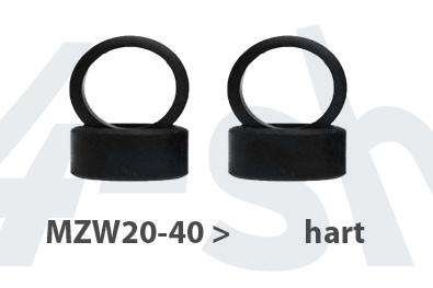 Reifen Mini-z Flat-Slick, 9.5mm (4) MZW20-40