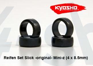Mini-z Reifen Set original Slick 8.5mm