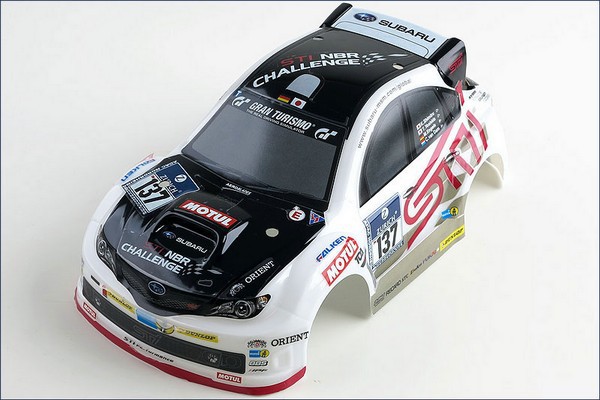 Karosserie Mini-z Comic Racer BCS Subaru Impreza WRX mbb04-N