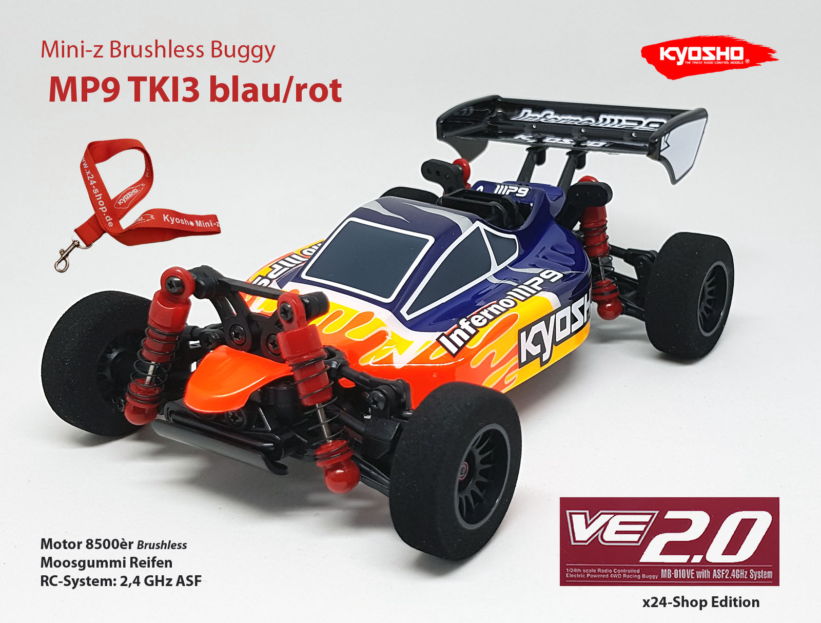 kyosho mini z buggy brushless