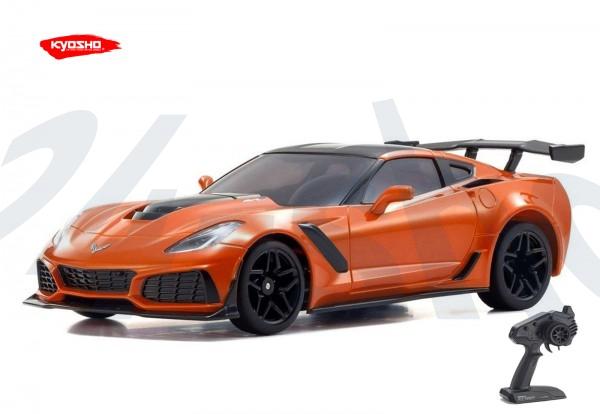 Kyosho / Mini-z RWD / Chevrolet Corvette ZR1 Sebring Orange | KT531P / K.32334OR | MR03